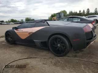2008 Lamborghini Murcielago с VIN ZHWBU47S78LA02862, выставлен на аукционе Copart как лот 61053125 с пробегом 44 992 миль миль и На запчасти • Non repairable. История ставок и продаж доступна на DreamBid. Изображение 2.