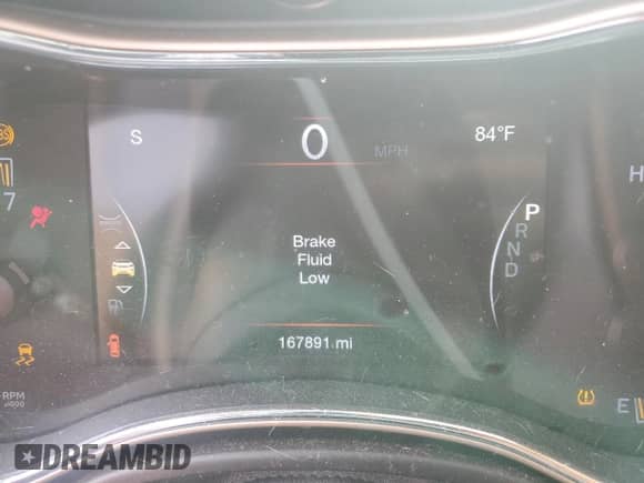 2017 Jeep Grand Cherokee 75th Anniversary with VIN 1C4RJFAG9HC640785, listed as a Copart auction lot 81494635 with 167,891 mi miles and Salvage title. Bid and sale history available at DreamBid. Image 9.