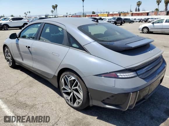 2025 Hyundai Ioniq 6 SEL с VIN KMHM34AA5SA085711, выставлен на аукционе Copart как лот 55694255 с пробегом 7 222 миль миль и Списание • Salvage title. История ставок и продаж доступна на DreamBid. Изображение 2.