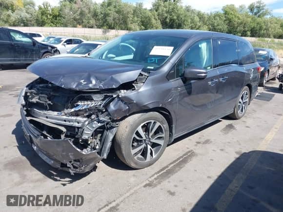 2018 Honda Odyssey Elite с VIN 5FNRL6H99JB057675, выставлен на аукционе IAAI как лот 43188120 с пробегом 102 133 миль миль и . История ставок и продаж доступна на DreamBid. Изображение 2.