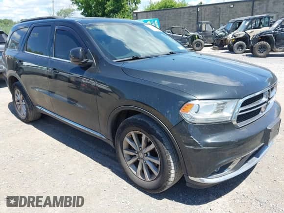 2014 Dodge Durango SXT with VIN 1C4RDJAG7EC561962, listed as a IAAI auction lot 42771485 with 179,140 mi miles and . Bid and sale history available at DreamBid. Image 1.