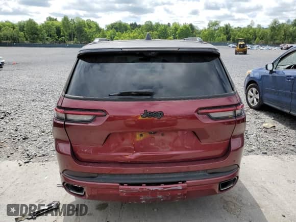 2021 Jeep Grand Cherokee Overland с VIN 1C4RJKDT6M8178992, выставлен на аукционе Copart как лот 63061395 с пробегом 62 051 миль миль и Списание • Salvage title. История ставок и продаж доступна на DreamBid. Изображение 6.