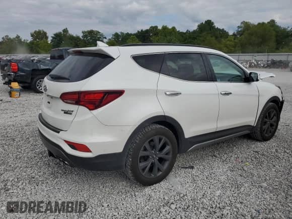 2017 Hyundai Santa Fe Ultimate z VIN 5XYZWDLA3HG450703, wystawiony jako Copart lot #70055975 z przebiegiem 111 343 mil mil oraz Szkoda całkowita • Salvage title. Historia ofert i sprzedaży dostępna na DreamBid. Obrazek 3.
