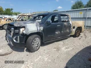 2021 GMC Sierra 1500 Denali with VIN 3GTU9FELXMG339069, listed as a Copart auction lot 67894705 with Not provided miles and Salvage title. Bid and sale history available at DreamBid. Image 1.
