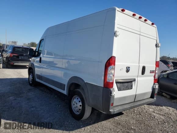 2014 Ram ProMaster Cargo with VIN 3C6TRVBG8EE104641, listed as a Copart auction lot 87624125 with Not provided miles and Clean title. Bid and sale history available at DreamBid. Image 2.