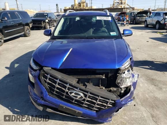 2023 Hyundai Venue SEL with VIN KMHRC8A35PU228841, listed as a Copart auction lot 70652184 with 8,778 mi miles and Salvage title. Bid and sale history available at DreamBid. Image 5.
