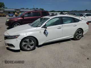 2018 Honda Accord EX-L with VIN 1HGCV2F63JA024778, listed as a Copart auction lot 54472915 with Not provided miles and Salvage title. Bid and sale history available at DreamBid. Image 1.