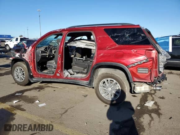 2023 Chevrolet Traverse LT Cloth with VIN 1GNERGKW7PJ311989, listed as a Copart auction lot 87353895 with Not provided miles and Clean title. Bid and sale history available at DreamBid. Image 2.