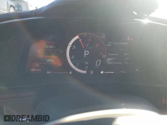 2021 Chevrolet Corvette 3LT с VIN 1G1YC2D48M5108242, выставлен на аукционе Copart как лот 77706504 с пробегом 15 514 миль миль и На запчасти • Non repairable. История ставок и продаж доступна на DreamBid. Изображение 9.