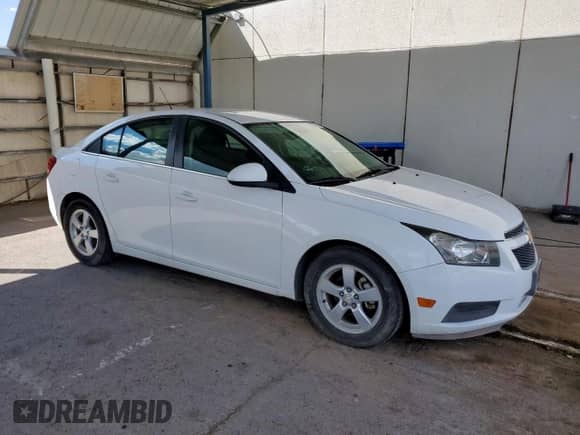 2014 Chevrolet Cruze LT with VIN 1G1PK5SBXE7394201, listed as a Copart auction lot 70932795 with 87,404 mi miles and Clean title. Bid and sale history available at DreamBid. Image 4.