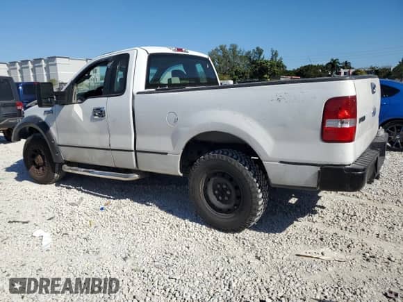 2007 Ford F-150 XL with VIN 1FTRF14517KC85159, listed as a Copart auction lot 83807384 with 178,898 mi miles and Salvage title. Bid and sale history available at DreamBid. Image 2.
