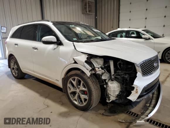 2018 Kia Sorento SX z VIN 5XYPKDA59JG428865, wystawiony jako Copart lot #81065545 z przebiegiem 85 434 mil mil oraz Szkoda całkowita • Salvage title. Historia ofert i sprzedaży dostępna na DreamBid. Obrazek 4.