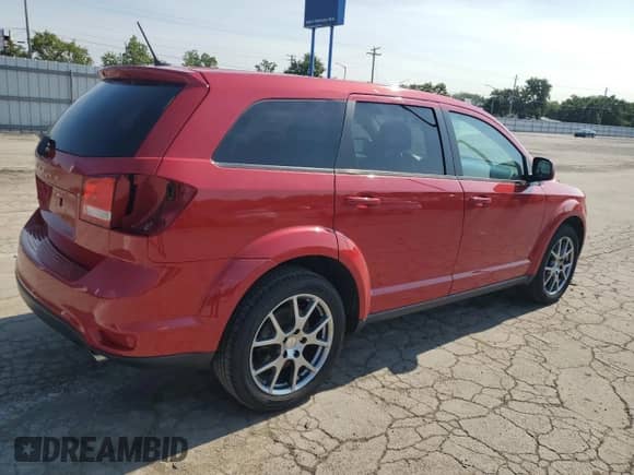 2017 Dodge Journey GT with VIN 3C4PDCEG8HT619700, listed as a Copart auction lot 65761885 with 102,929 mi miles and Salvage title. Bid and sale history available at DreamBid. Image 3.