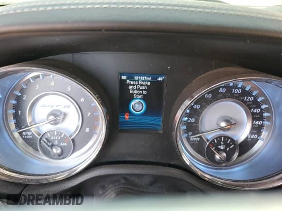 2014 Chrysler 300 SRT-8 with VIN 2C3CCAFJ9EH206886, listed as a Copart auction lot 87480784 with 121,327 mi miles and Salvage title. Bid and sale history available at DreamBid. Image 9.