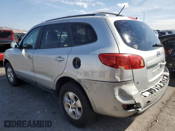 2007 Hyundai Santa Fe GLS with VIN KM8SG13D27U098293, listed as a Copart auction lot 69498055 with 158,802 mi miles and Clean title. Bid and sale history available at DreamBid. Image 2.