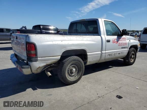 2001 Dodge 1500 Work Special с VIN 1B7HC16X21S287075, выставлен на аукционе Copart как лот 76584614 с пробегом 330 149 миль миль и Списание • Salvage title. История ставок и продаж доступна на DreamBid. Изображение 3.