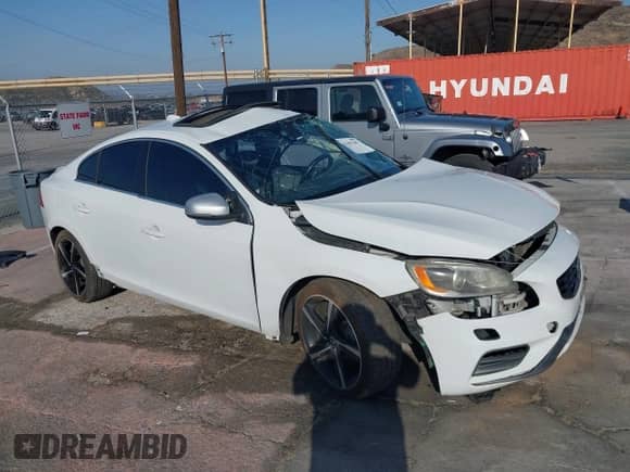 2016 Volvo S60 T5 Drive-E R-Design Special Edition with VIN YV126MFP9G2395405, listed as a IAAI auction lot 42442267 with 145,670 mi miles and . Bid and sale history available at DreamBid. Image 1.