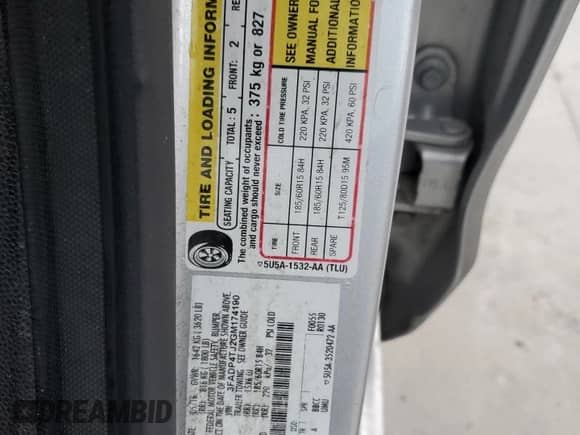 2016 Ford Fiesta S with VIN 3FADP4TJ2GM174190, listed as a Copart auction lot 86128415 with 86,736 mi miles and Clean title. Bid and sale history available at DreamBid. Image 12.