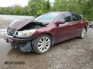 2014 Honda Accord Touring z VIN 1HGCR2F90EA807688, wystawiony jako Copart lot #70952505 z przebiegiem 314 382 mil mil oraz Czysty tytuł • Clean title. Historia ofert i sprzedaży dostępna na DreamBid. Obrazek 1.