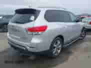 2013 Nissan Pathfinder SV with VIN 5N1AR2MN8DC607534, listed as a IAAI auction lot 41416792 with 112,154 mi miles and . Bid and sale history available at DreamBid. Image 4.