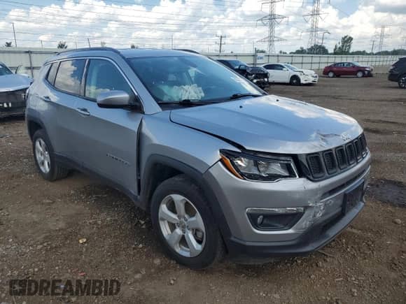 2019 Jeep Compass Latitude с VIN 3C4NJDBB0KT689598, выставлен на аукционе Copart как лот 62370715 с пробегом 80 928 миль миль и Списание • Salvage title. История ставок и продаж доступна на DreamBid. Изображение 4.