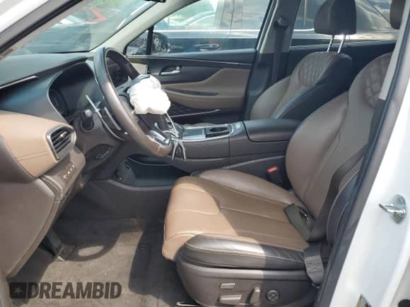 2022 Hyundai Santa Fe Limited with VIN KM8S5DA14NU052896, listed as a Copart auction lot 63660275 with 45,165 mi miles and Salvage title. Bid and sale history available at DreamBid. Image 7.