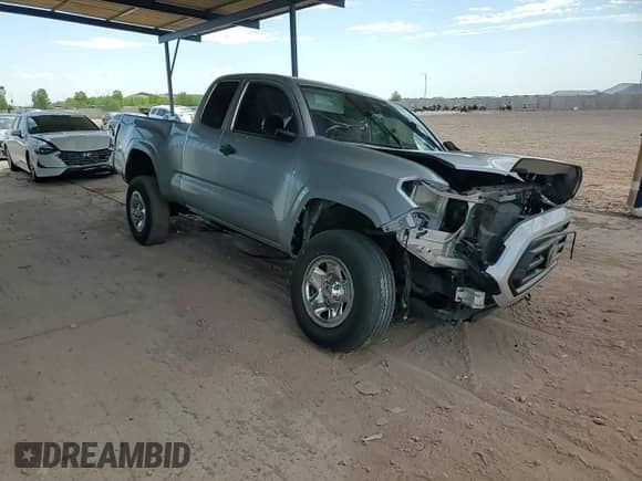 2022 Toyota Tacoma SR with VIN 3TYRX5GN6NT052971, listed as a Copart auction lot 71352245 with 31,748 mi miles and Salvage title. Bid and sale history available at DreamBid. Image 13.