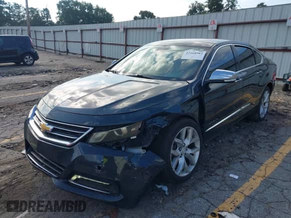 2015 Chevrolet Impala LTZ with VIN 2G1165S3XF9110956, listed as a IAAI auction lot 43168982 with 218,703 mi miles and . Bid and sale history available at DreamBid. Image 2.