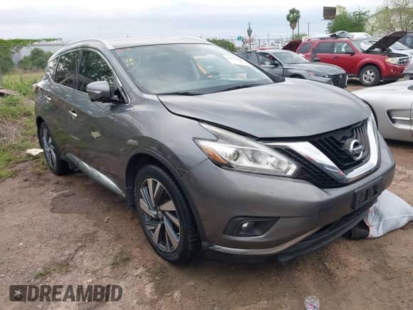 2015 Nissan Murano S с VIN 5N1AZ2MHXFN202261, выставлен на аукционе IAAI как лот 41976074 с пробегом 124 142 миль миль и . История ставок и продаж доступна на DreamBid. Изображение 1.