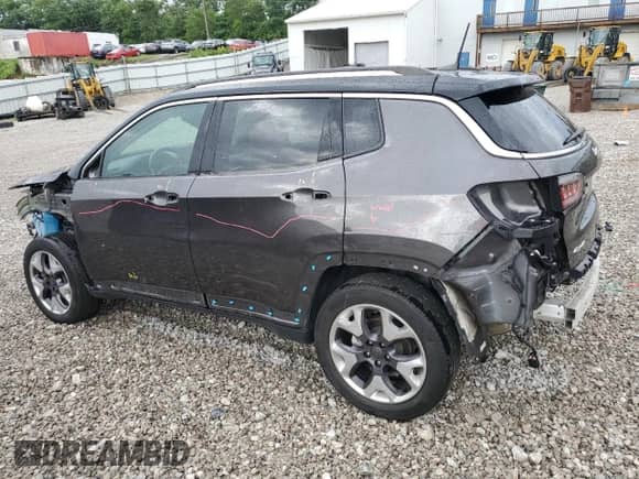 2022 Jeep Compass (RED) Edition with VIN 3C4NJDCB8NT113826, listed as a Copart auction lot 65605475 with 41,146 mi miles and Salvage title. Bid and sale history available at DreamBid. Image 2.