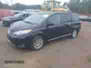 2017 Toyota Sienna XLE with VIN 5TDYZ3DC3HS771320, listed as a IAAI auction lot 43291826 with 106,565 mi miles and . Bid and sale history available at DreamBid. Image 2.