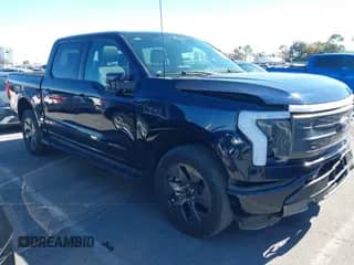 2023 Ford F-150 Lightning Pro with VIN 1FTVW1EV5PWG10661, listed as a IAAI auction lot 43486726 with 44,161 mi miles and . Bid and sale history available at DreamBid. Image 1.