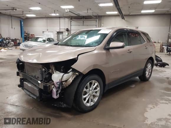 2018 Chevrolet Equinox LT с VIN 3GNAXSEV7JL105503, выставлен на аукционе IAAI как лот 43102763 с пробегом 171 421 миль миль и . История ставок и продаж доступна на DreamBid. Изображение 18.