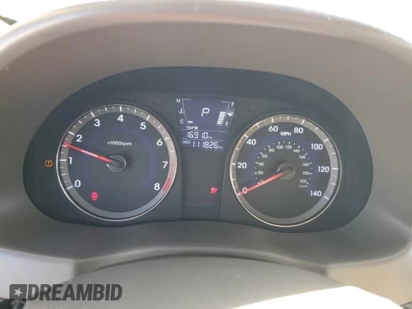 2013 Hyundai Accent GLS z VIN KMHCT4AE7DU521782, wystawiony jako Copart lot #82449265 z przebiegiem 111 826 mil mil oraz Szkoda całkowita • Salvage title. Historia ofert i sprzedaży dostępna na DreamBid. Obrazek 9.