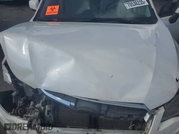 2013 Subaru Impreza Premium with VIN JF1GPAD64DG842261, listed as a Copart auction lot 70536235 with Not provided miles and Salvage title. Bid and sale history available at DreamBid. Image 11.