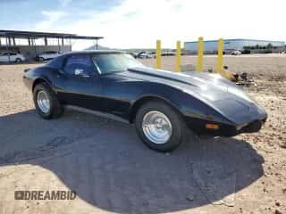 1977 Chevrolet Corvette с VIN 1Z37L7S412823, выставлен на аукционе Copart как лот 82405174 с пробегом 9 206 миль миль и Чистый • Clean title. История ставок и продаж доступна на DreamBid. Изображение 4.