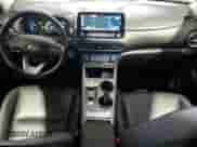 2021 Hyundai Kona Ultimate with VIN KM8K53AG2MU112641, listed as a Copart auction lot 69419175 with 41,435 mi miles and Salvage title. Bid and sale history available at DreamBid. Image 8.