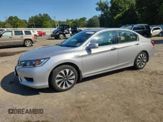 2014 Honda Accord with VIN 1HGCR6F39EA002646, listed as a Copart auction lot 80018915 with 42,035 mi miles and Salvage title. Bid and sale history available at DreamBid. Image 1.