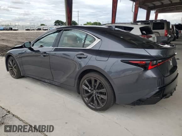 2024 Lexus IS 350 F Sport z VIN JTHBZ1B27R5081029, wystawiony jako Copart lot #81367065 z przebiegiem 3 173 mil mil oraz Szkoda całkowita • Salvage title. Historia ofert i sprzedaży dostępna na DreamBid. Obrazek 2.