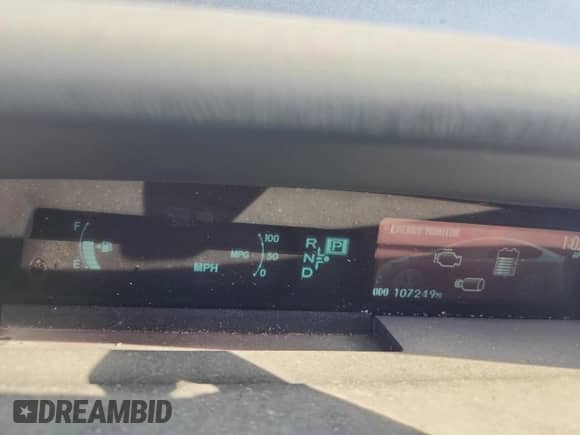 2012 Toyota Prius Three with VIN JTDKN3DU8C1521250, listed as a Copart auction lot 85914035 with 107,249 mi miles and Clean title. Bid and sale history available at DreamBid. Image 9.