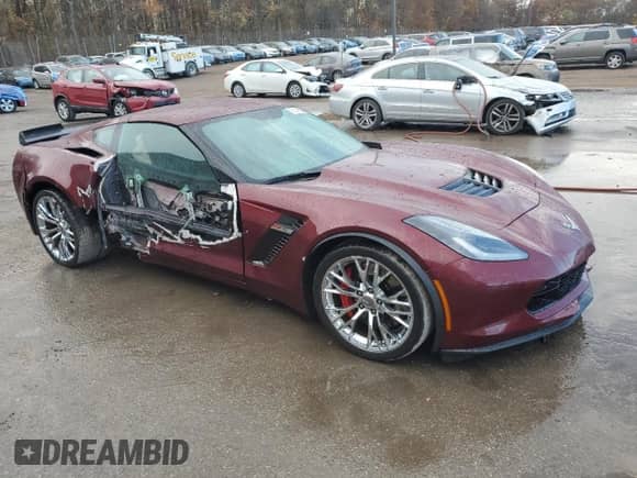 2016 Chevrolet Corvette Z06 2LZ с VIN 1G1YR2D62G5608952, выставлен на аукционе Copart как лот 78149904 с пробегом 10 528 миль миль и Списание • Salvage title. История ставок и продаж доступна на DreamBid. Изображение 4.