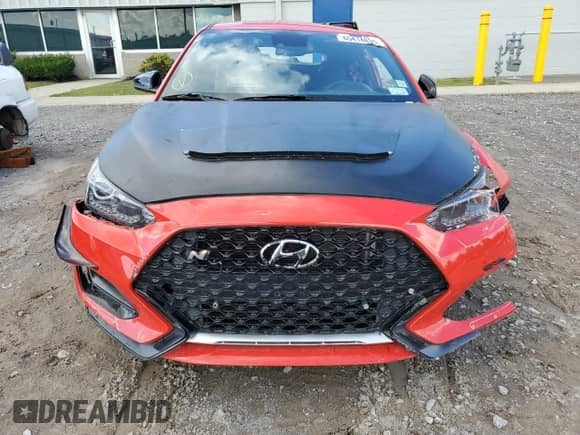 2022 Hyundai Veloster с VIN KMHT36AH1NU012620, выставлен на аукционе Copart как лот 65414835 с пробегом 28 878 миль миль и Списание • Salvage title. История ставок и продаж доступна на DreamBid. Изображение 5.