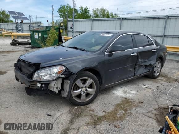 2012 Chevrolet Malibu 2LT z VIN 1G1ZD5EU4CF293609, wystawiony jako Copart lot #56529265 z przebiegiem 193 238 mil mil oraz Nie do naprawy • Non repairable. Historia ofert i sprzedaży dostępna na DreamBid. Obrazek 1.