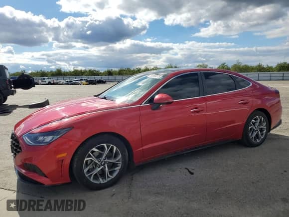 2022 Hyundai Sonata SEL with VIN KMHL14JA9NA194193, listed as a Copart auction lot 87040075 with 60,809 mi miles and Salvage title. Bid and sale history available at DreamBid. Image 1.