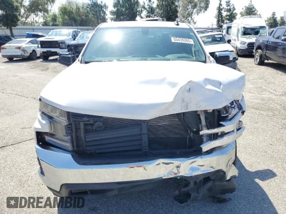 2022 Chevrolet Silverado 1500 LT с VIN 1GCPWCED7NZ166688, выставлен на аукционе Copart как лот 63274805 с пробегом 67 466 миль миль и Списание • Salvage title. История ставок и продаж доступна на DreamBid. Изображение 5.