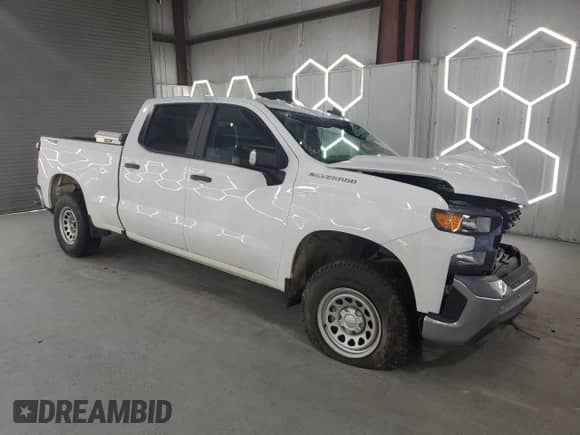 2020 Chevrolet Silverado 1500 Work Truck z VIN 1GCPYAEH1LZ300884, wystawiony jako Copart lot #71164735 z przebiegiem 84 419 mil mil oraz Szkoda całkowita • Salvage title. Historia ofert i sprzedaży dostępna na DreamBid. Obrazek 4.