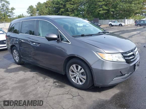 2014 Honda Odyssey EX с VIN 5FNRL5H45EB007912, выставлен на аукционе IAAI как лот 43322402 с пробегом 173 455 миль миль и . История ставок и продаж доступна на DreamBid. Изображение 1.