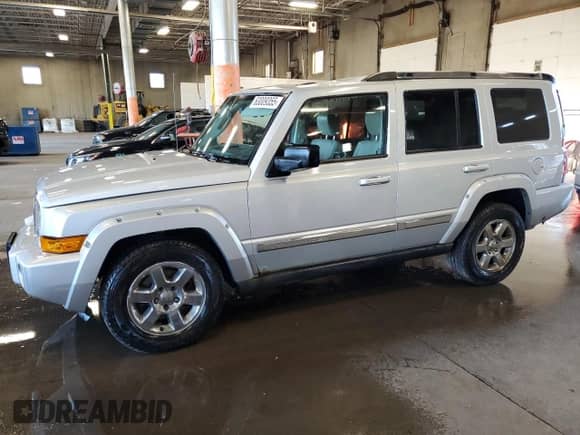 2006 Jeep Commander Limited with VIN 1J8HG58246C338793, listed as a Copart auction lot 63009355 with 206,414 mi miles and Non repairable. Bid and sale history available at DreamBid. Image 1.