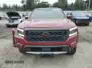 2023 Nissan Frontier SV with VIN 1N6ED1EK1PN619985, listed as a Copart auction lot 59199955 with 20,243 mi miles and Salvage title. Bid and sale history available at DreamBid. Image 5.