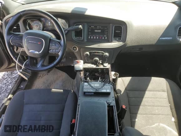 2020 Dodge Charger Police with VIN 2C3CDXAG1LH140911, listed as a Copart auction lot 53634065 with 68,966 mi miles and Salvage title. Bid and sale history available at DreamBid. Image 8.